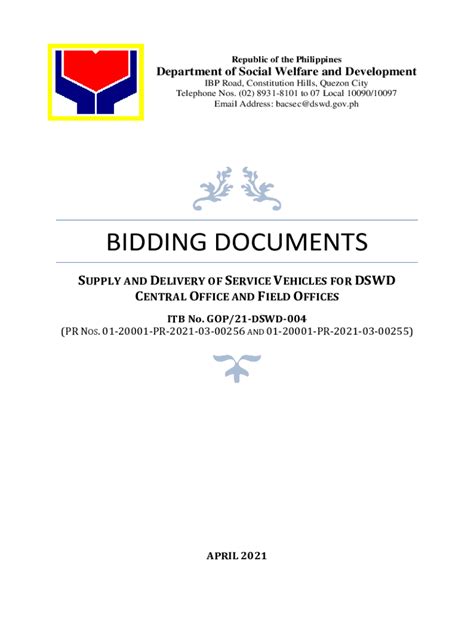 dswd swdi form|BIDDING DOCUMENTS FOR SUPPLY AND DELIVERY OF .